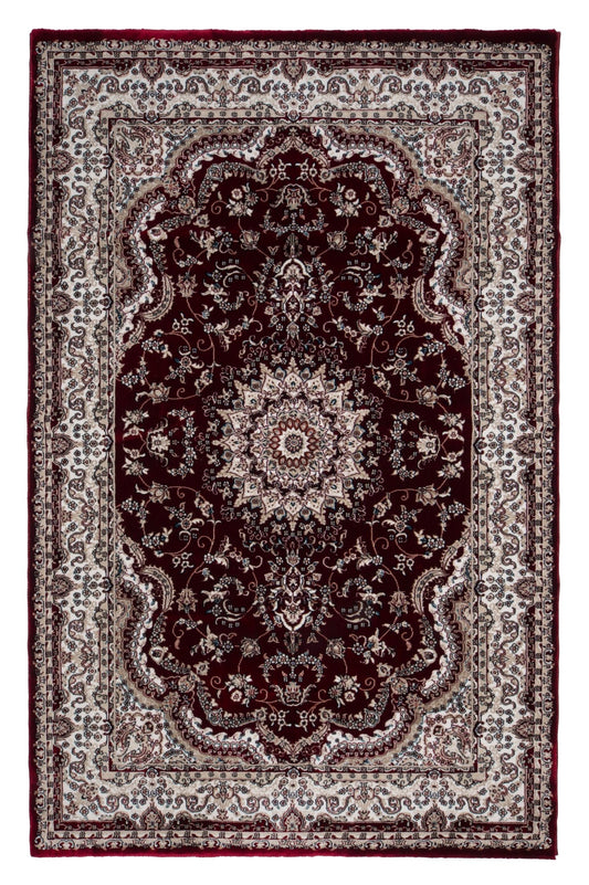 Covor Otoman Divan Visiniu, 100x200 cm, Clasic