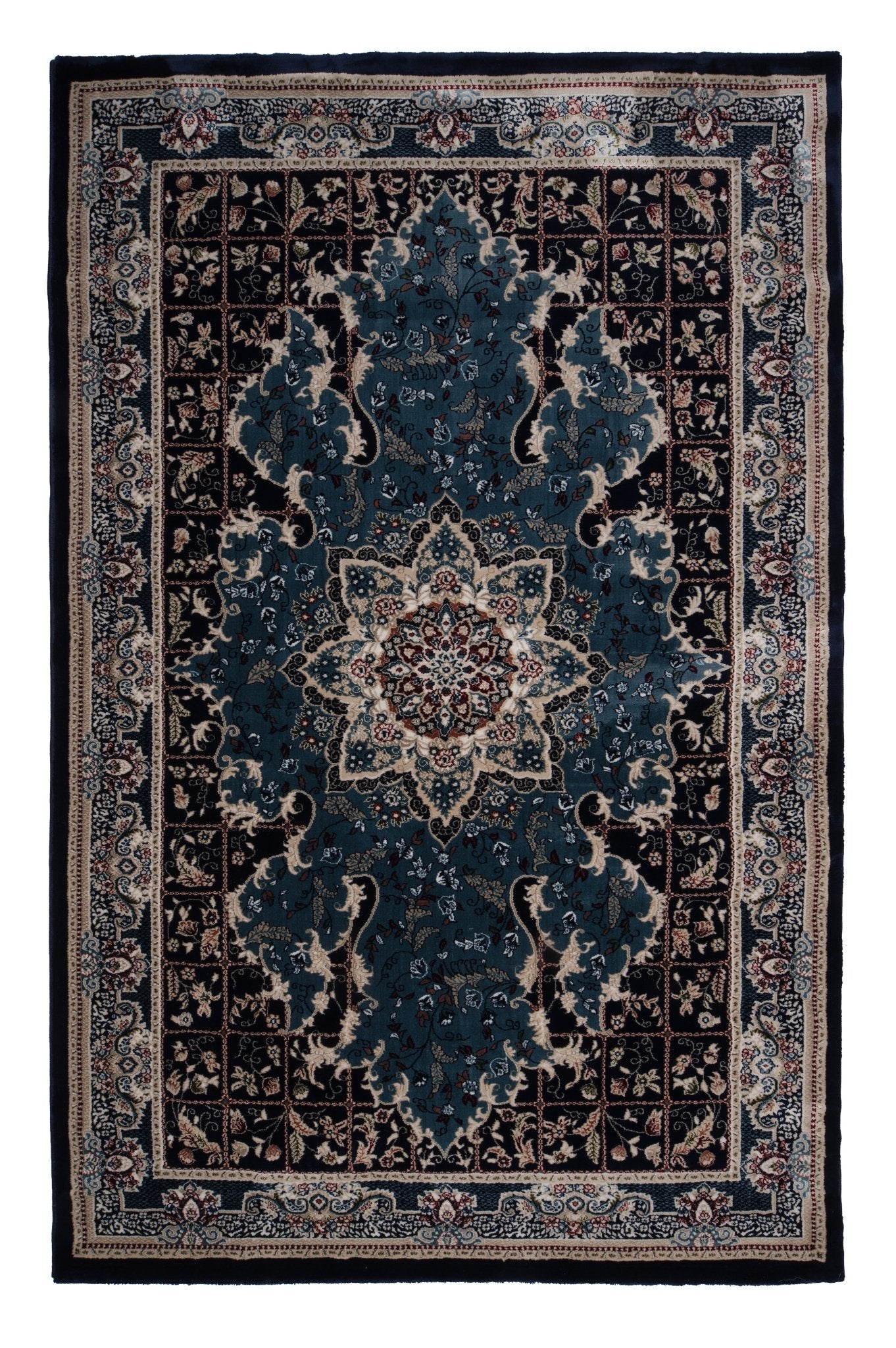 Covor Otoman Serai Albastru, 60x200 cm, Clasic