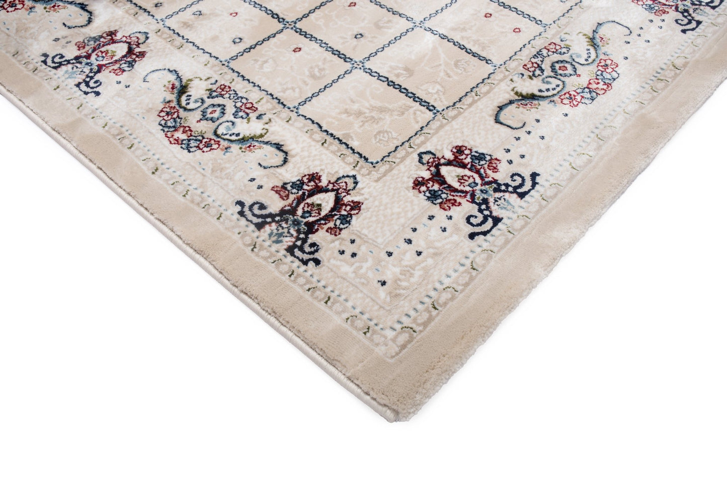 Covor Otoman Serai Bej, 80x300 cm, Clasic