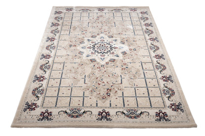 Covor Otoman Serai Bej, 80x300 cm, Clasic