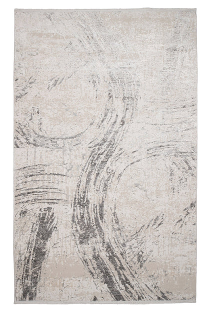 Covor Penta Novo Bej - Gri, 50x80 cm, Modern
