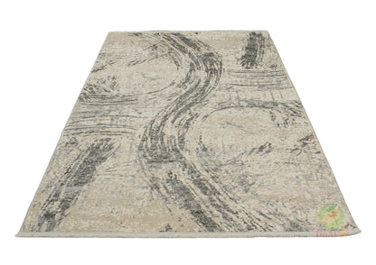 Covor Penta Novo Bej - Gri, 80x300 cm, Modern