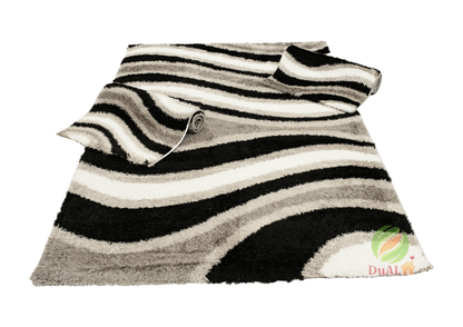 Set Covor Renk Burla Gri, 3 covoare, 80x270 cm - 1 bucata, 80x140 cm  - 2 bucati