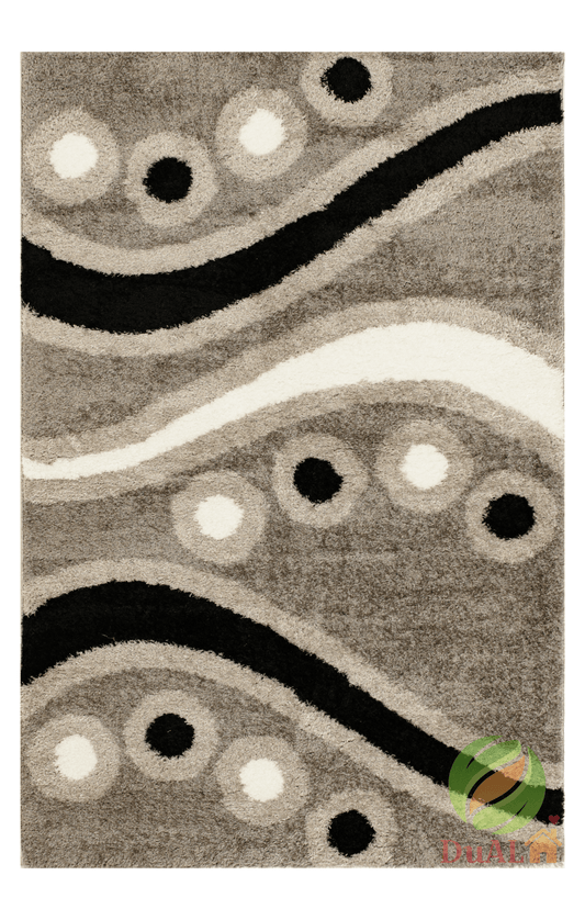Set Covor Renk Play Gri, 3 covoare, 60x200 cm - 1 bucata, 60x140 cm  - 2 bucati