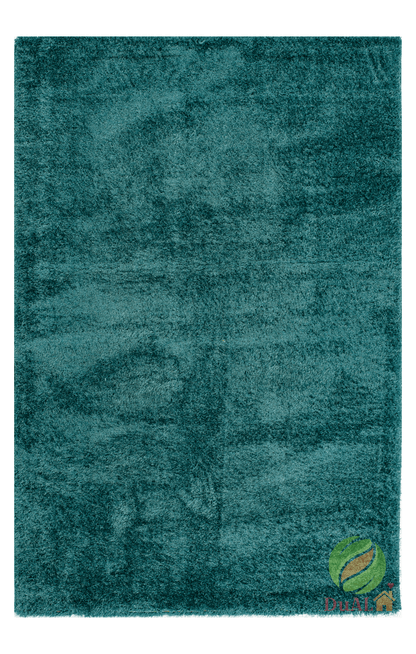 Set Covor Renk Pufos Turcoaz, 3 covoare, 60x200 cm - 1 bucata, 60x140 cm  - 2 bucati