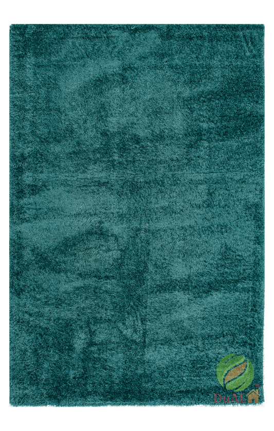 Set Covor Renk Pufos Turcoaz, 3 covoare, 60x200 cm - 1 bucata, 60x140 cm  - 2 bucati