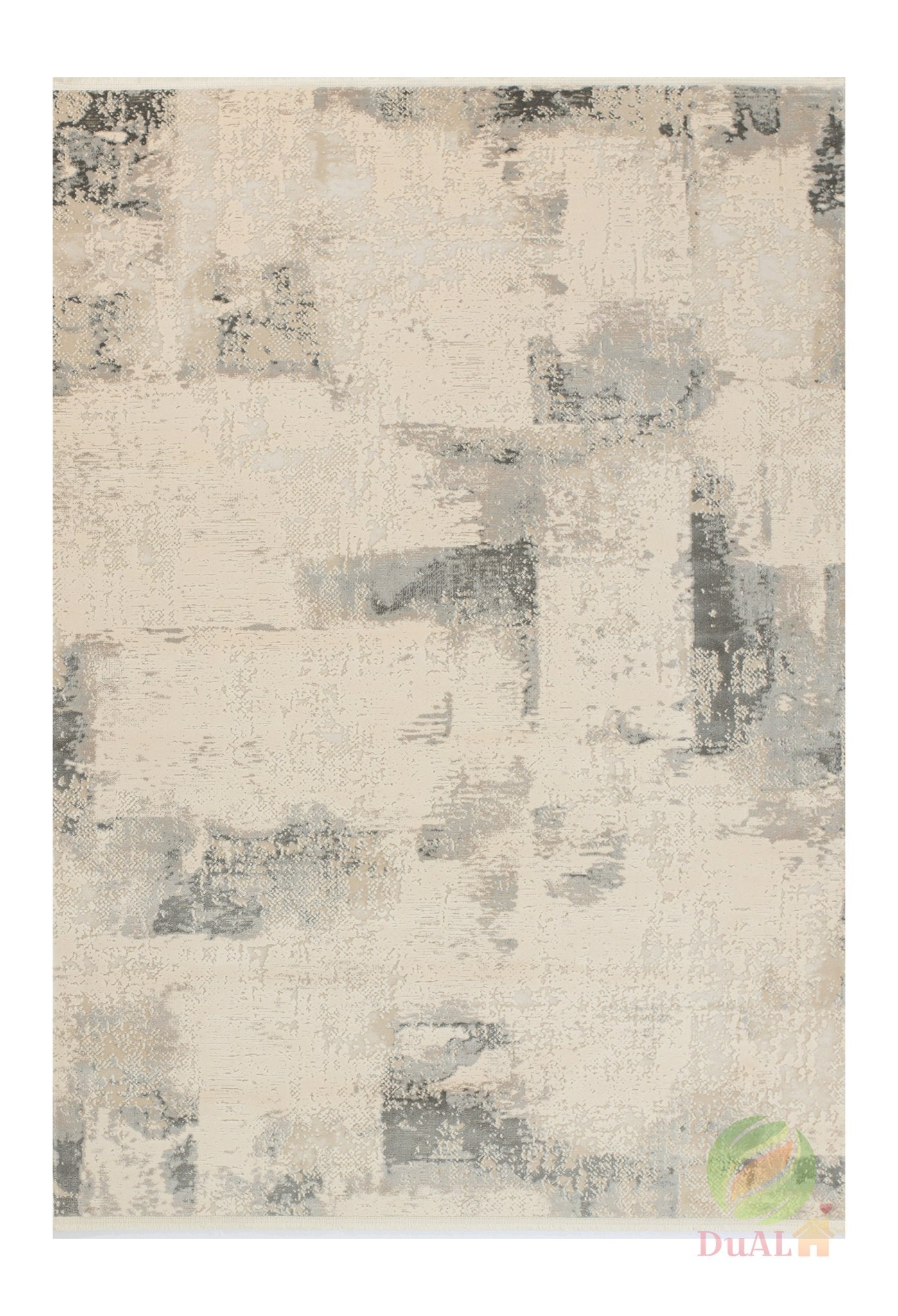 Covor Truva Amaya Bej – Gri, 50x80 cm, Modern