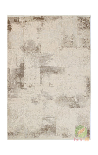 Covor Truva Amaya Bej – Maro, 80x300 cm, Modern