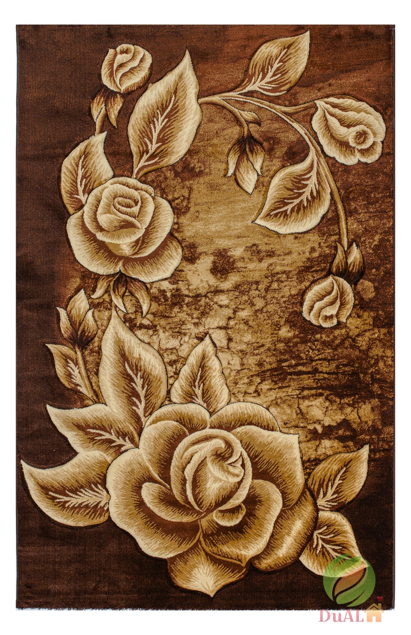 Covor Ugur Floris Maro, 150x233 cm, Floral