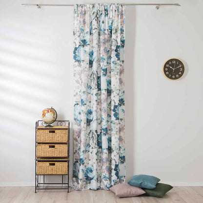 Draperie Blossom Albastru