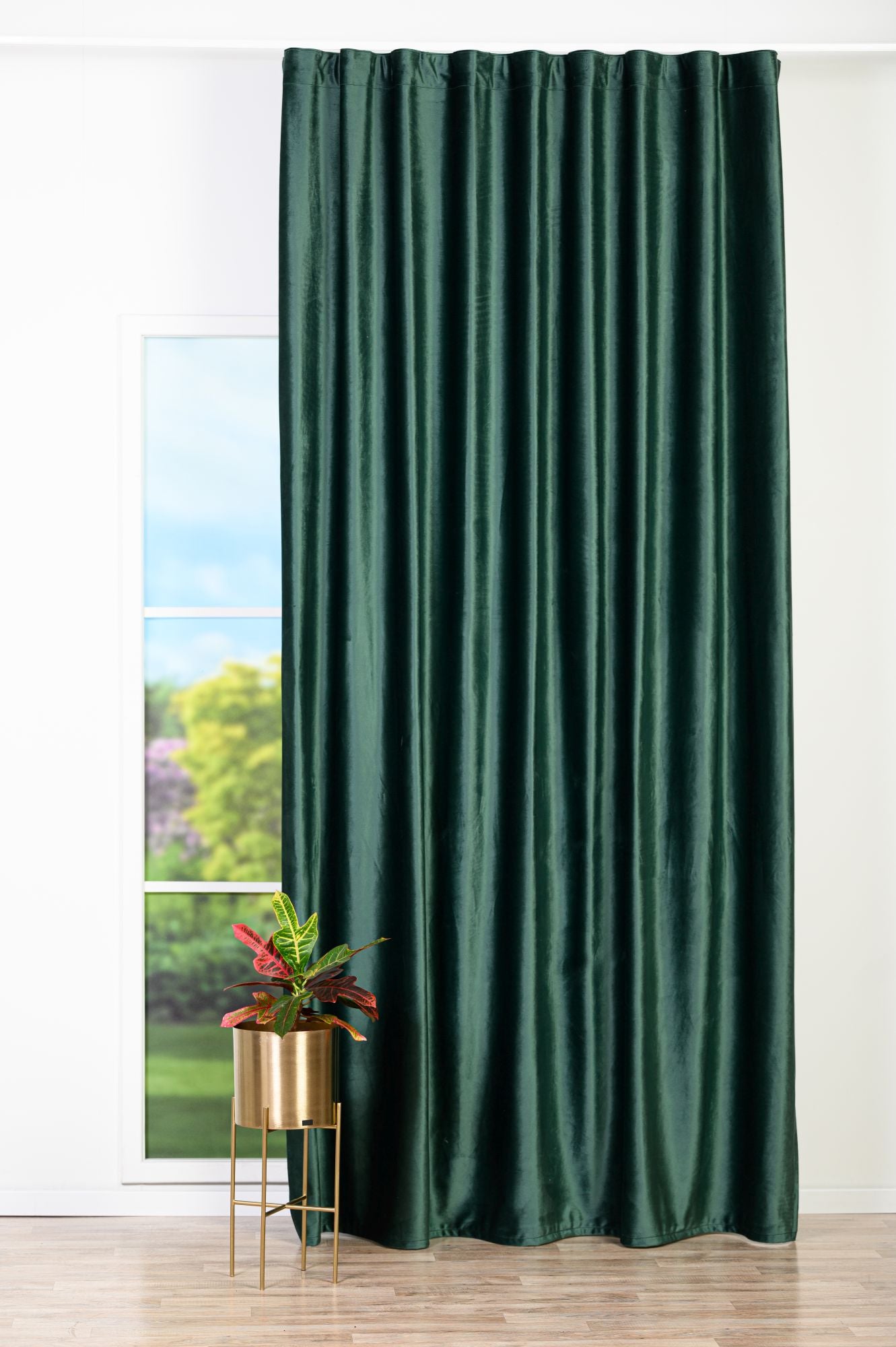 Draperie Cera Verde Inchis, Metraj