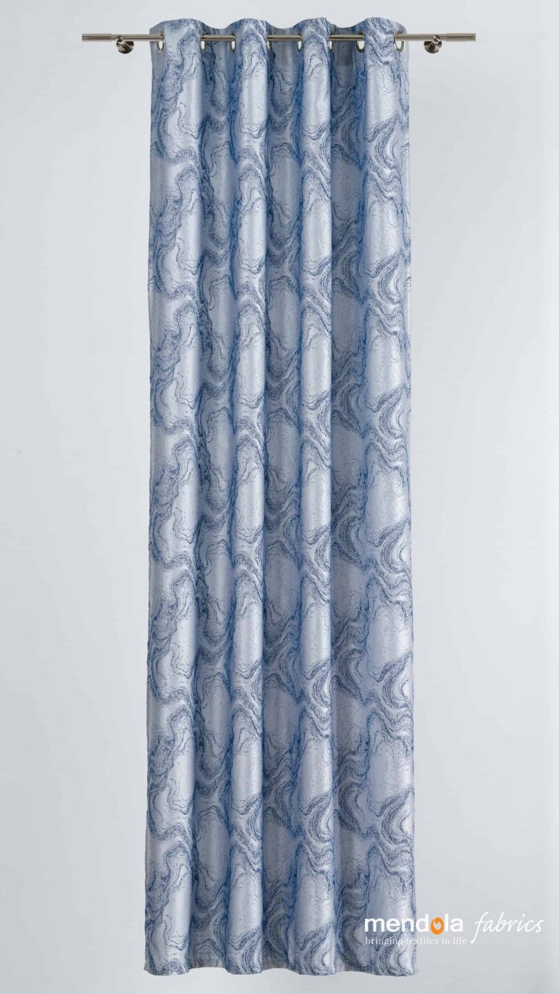 Draperie Emperador Albastru-Gri, 140x260 cm