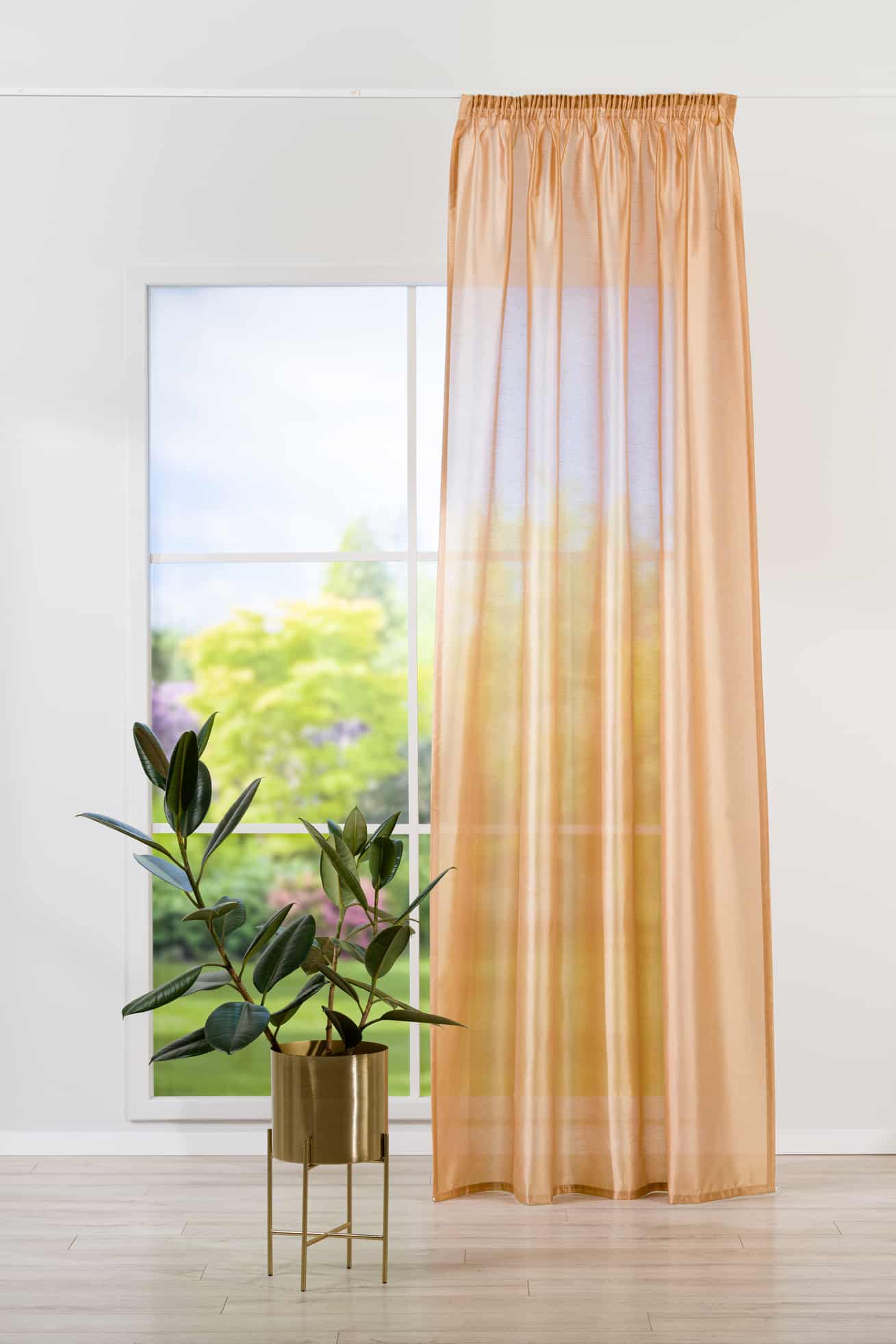 Draperie Golden Radiance Auriu, 140x245 cm