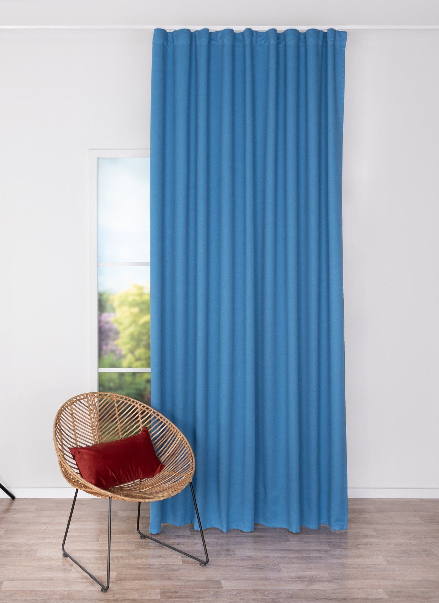 Draperie Modern Albastru, Metraj