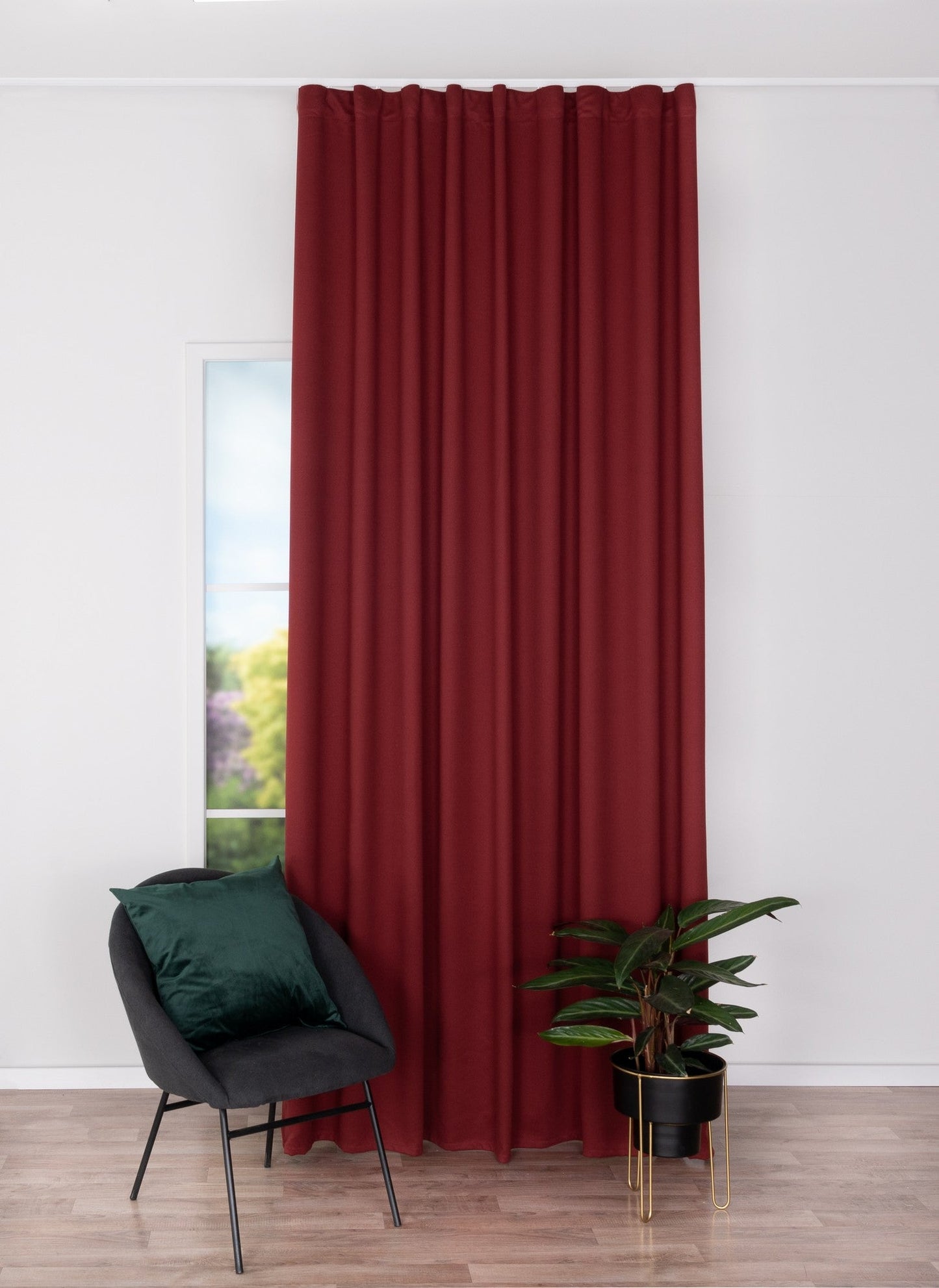 Draperie Modern Bordo, Metraj