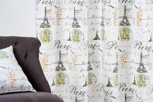 Draperie Paris Gri-Verde