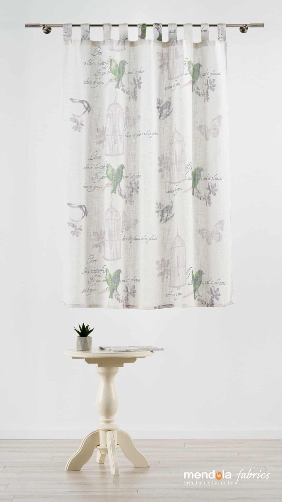 Draperie Parrot Crem, 140x160 cm