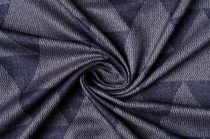 Draperie Triangolo Bleumarin, 130x260 cm