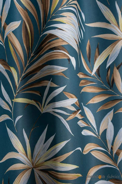 Draperie Tropical Albastru, 140x255 cm