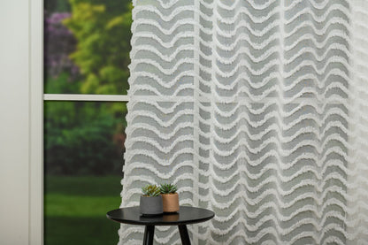 Perdea Avellia, Alb, Metraj