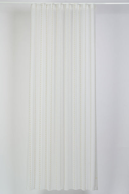 Perdea Cristalo, Crem, Metraj