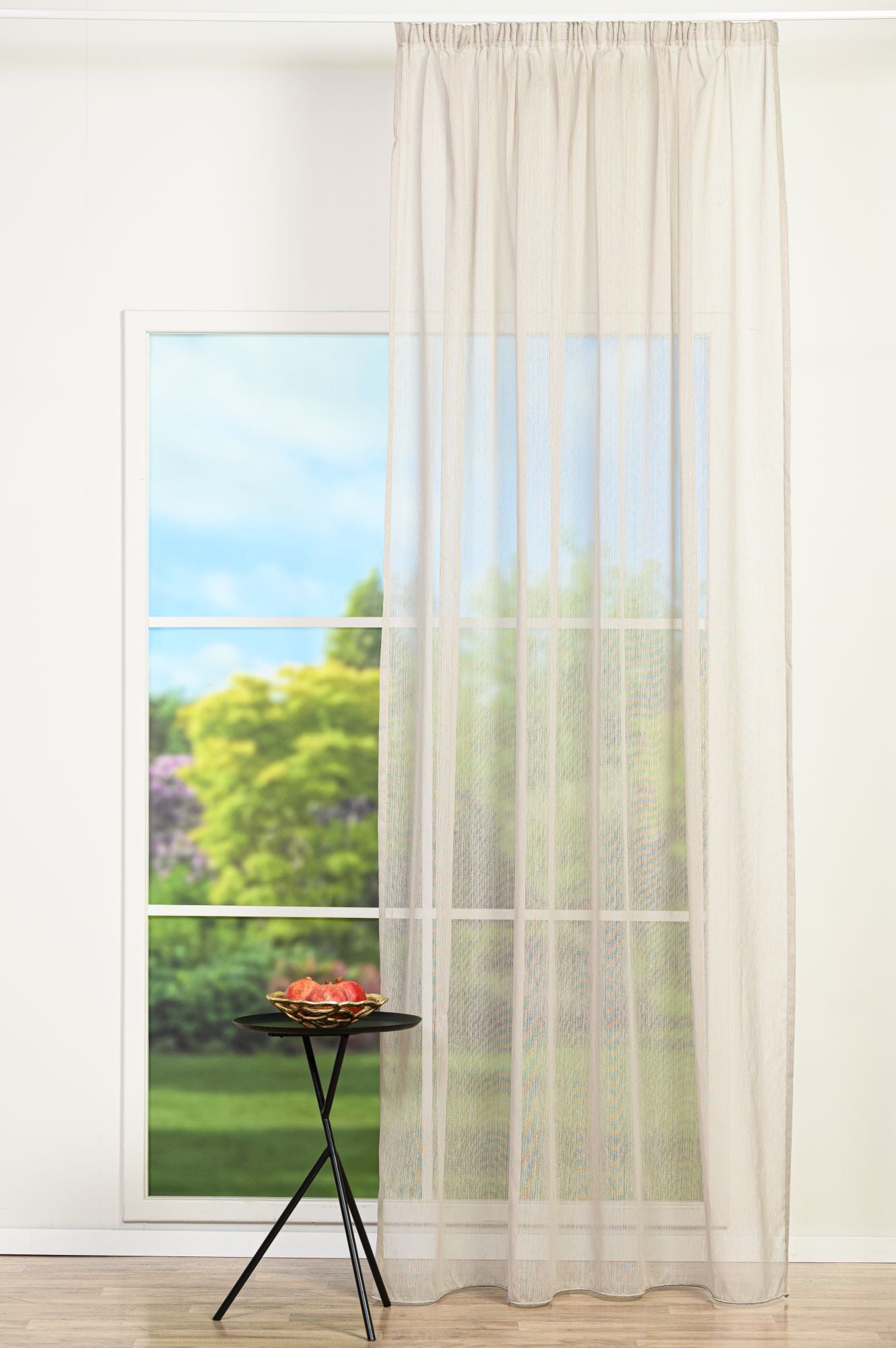 Curtain Miranda Cream T02, 300x280 cm