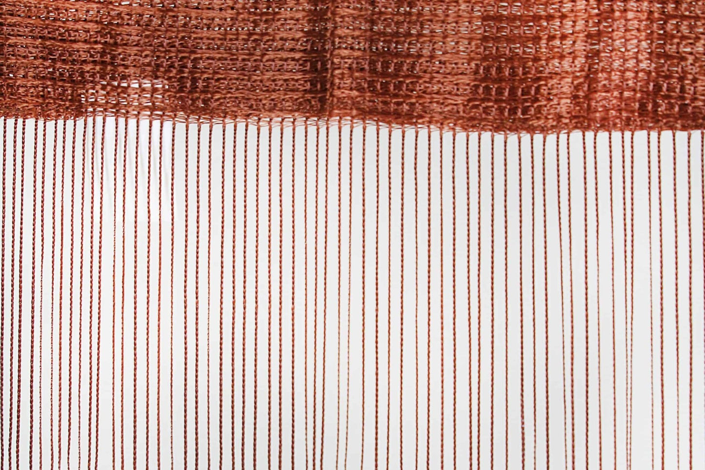 Brown Fringe Curtain, 100X200 cm