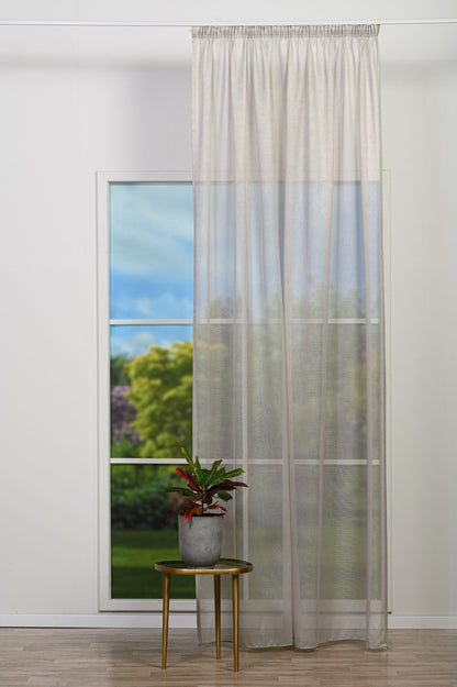 White Bambi curtain, 140x260 cm