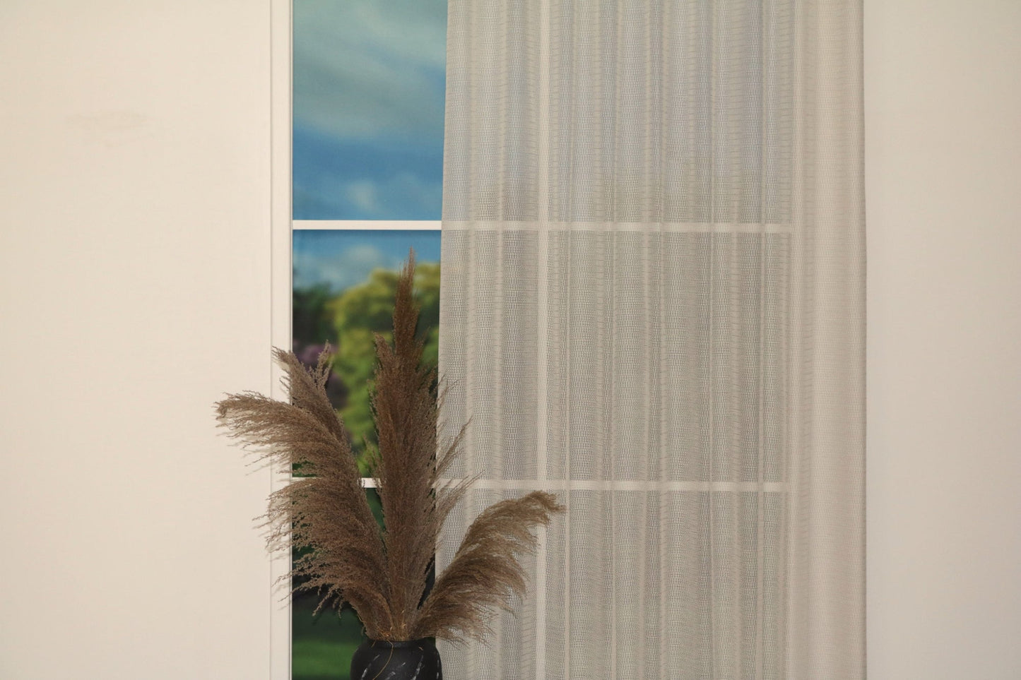 Perdea Zalindra, Crem, Metraj