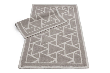 Set Covor Bumbac Crystal Maro, 2 covoare, 55x100 cm - 1 bucata, 40x55 cm - 1 bucata