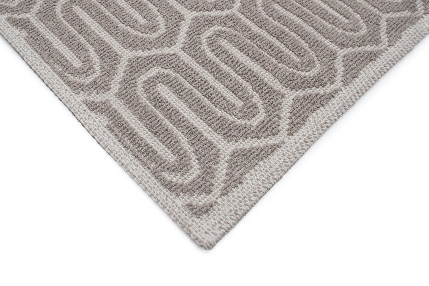 Set Covor Bumbac Nexus Maro, 2 covoare, 55x100 cm - 1 bucata, 40x55 cm - 1 bucata