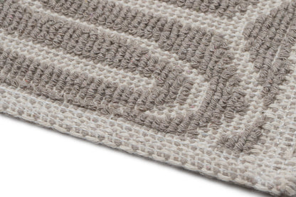 Set Covor Bumbac Nexus Maro, 2 covoare, 55x100 cm - 1 bucata, 40x55 cm - 1 bucata