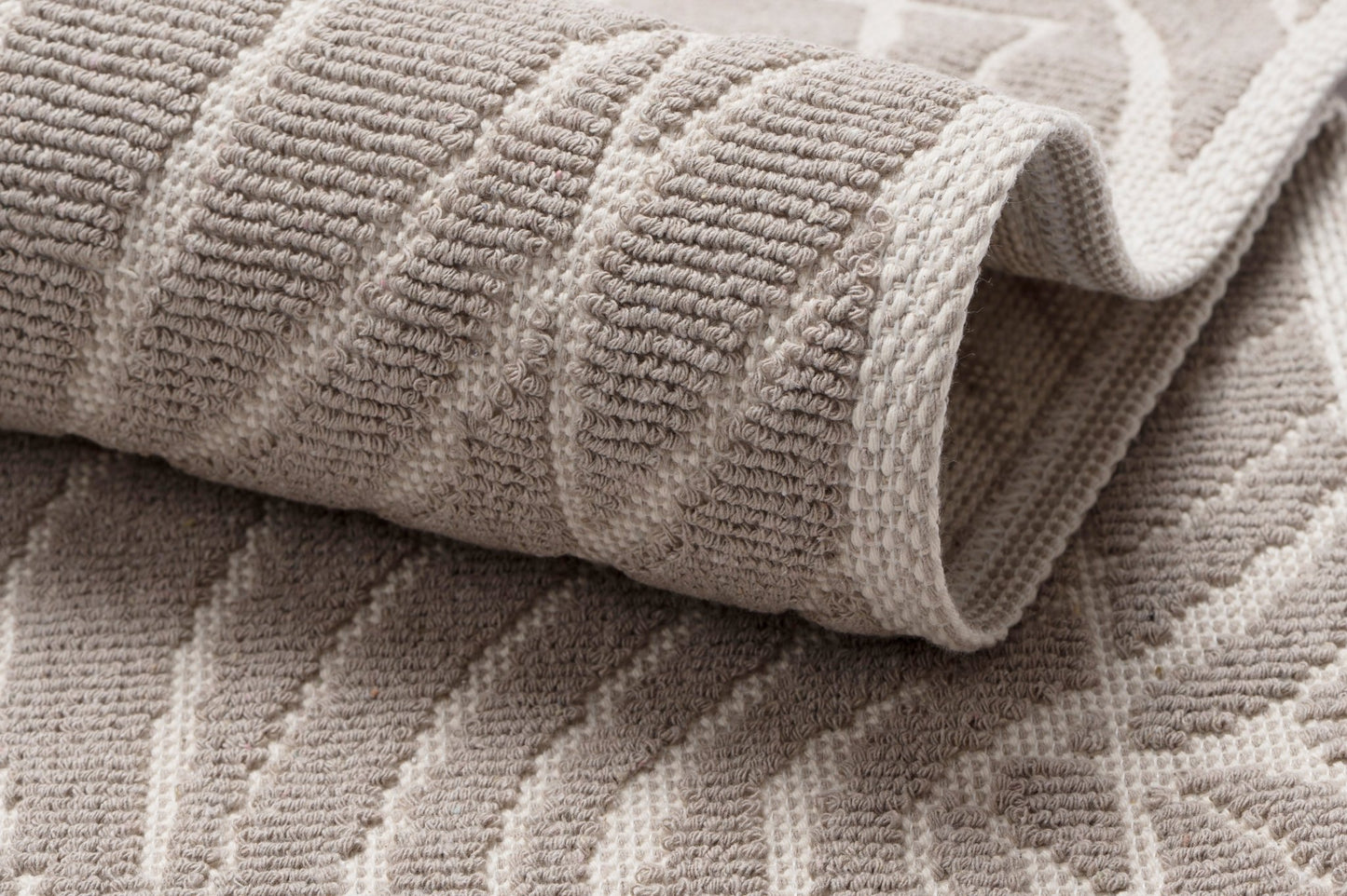 Set Covor Bumbac Silko Maro, 2 covoare, 55x100 cm - 1 bucata, 40x55 cm - 1 bucata