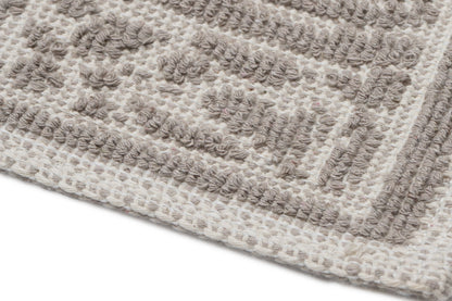 Set Covor Bumbac Vektor Maro, 2 covoare, 55x100 cm - 1 bucata, 40x55 cm - 1 bucata