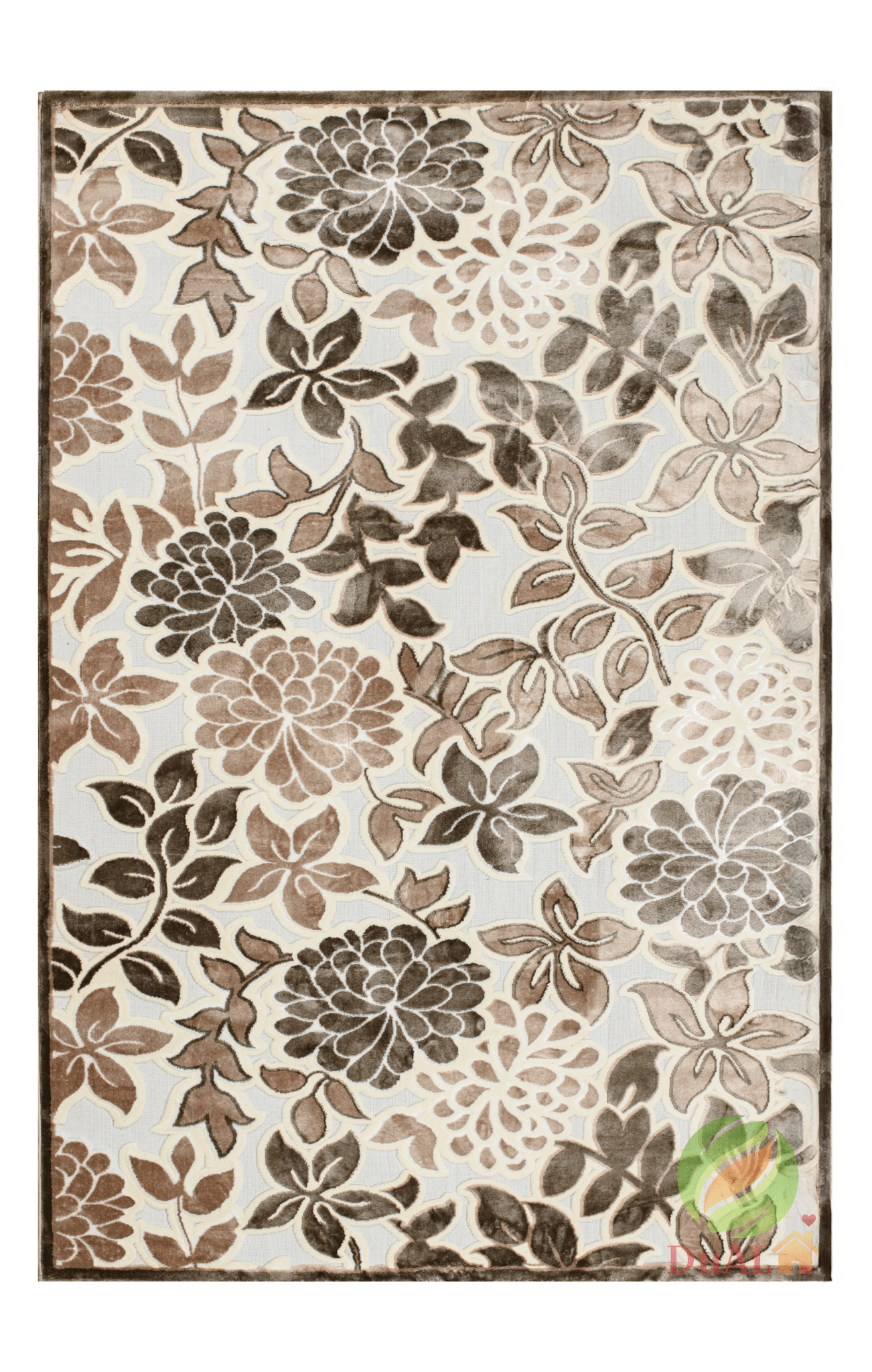 Set Covor Defne Camil Crem, 3 covoare, 160x220 cm - 1 bucata, 60x120 cm - 2 bucati