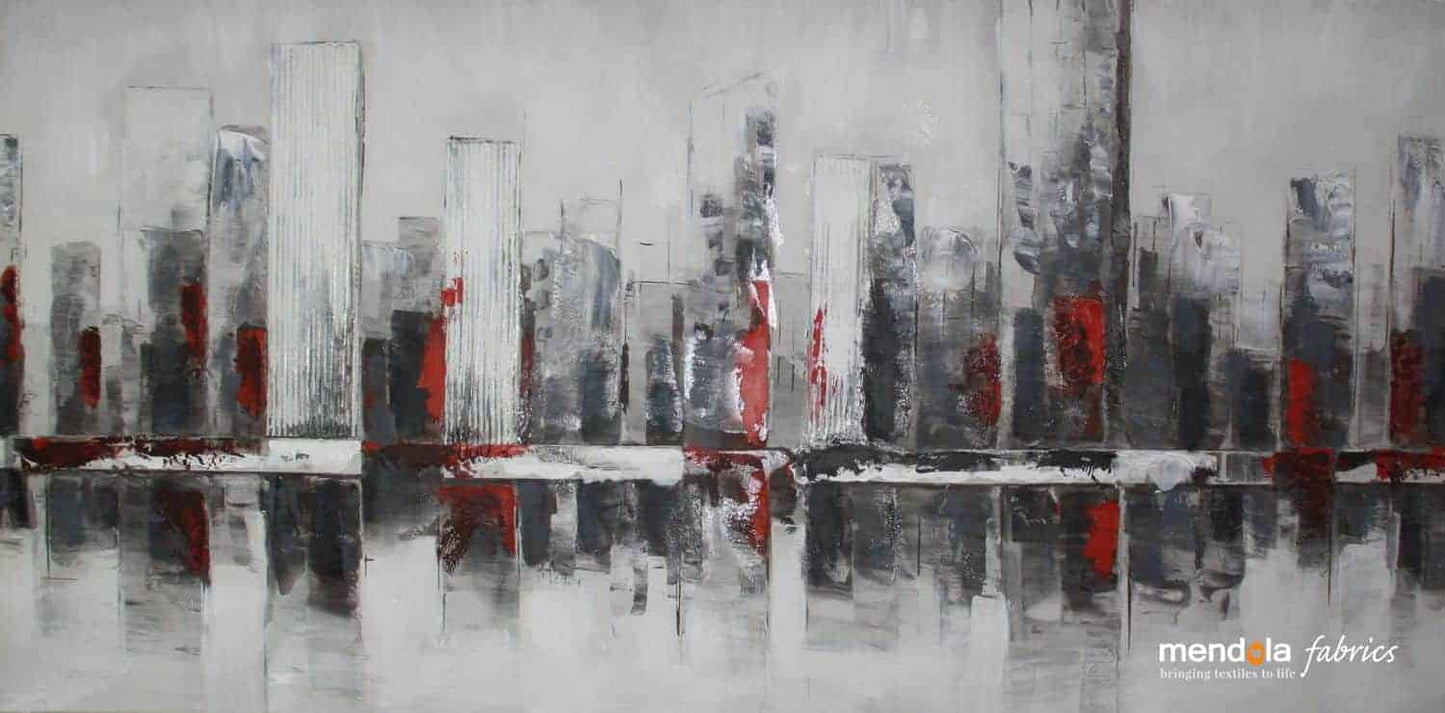 Towers Manual Painting, 60x120 cm, FSC 100%