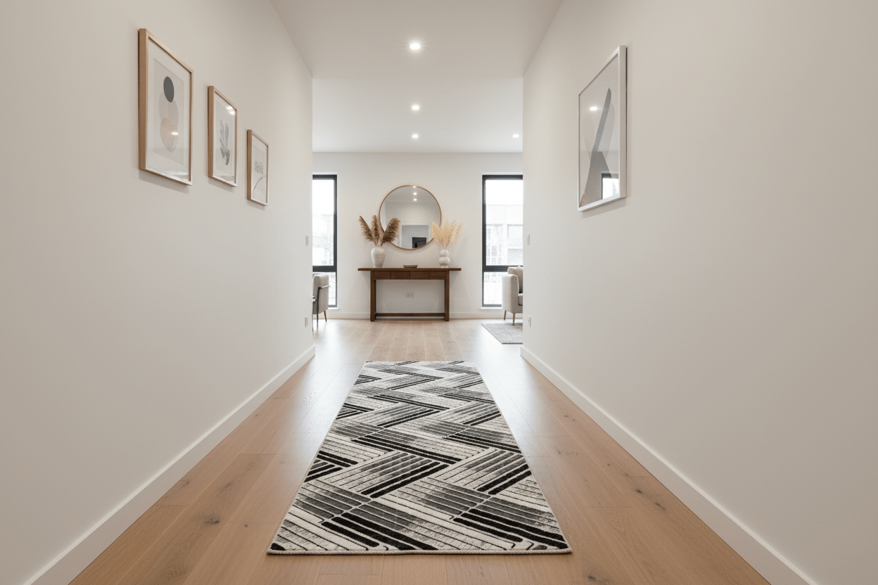 Traversa Antiderapanta Orient Gri, Metraj B