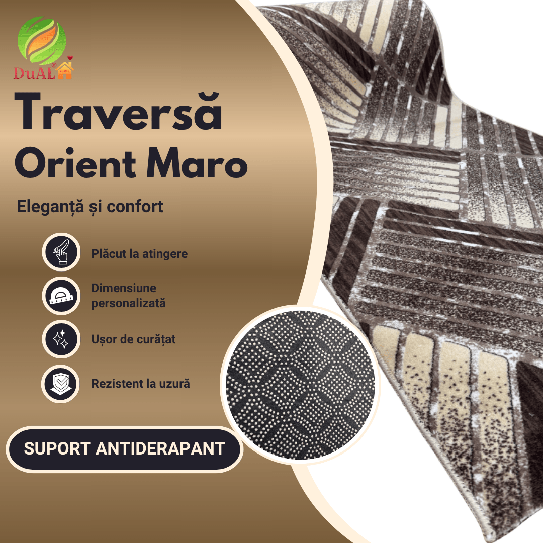 Traversa Antiderapanta Orient Maro, Metraj B