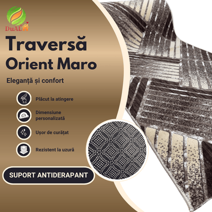 Traversa Antiderapanta Orient Maro, Metraj B
