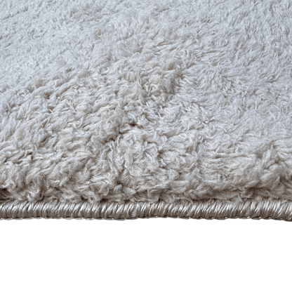 Traversa Pufoasa Alb/Crem 