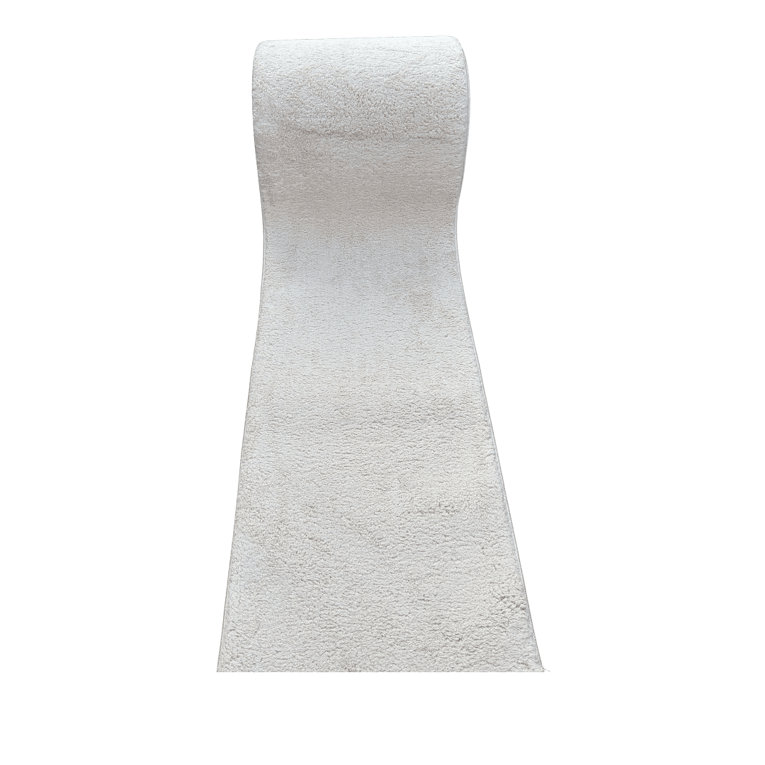 Traversa Pufoasa Alb Crem